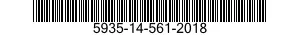 5935-14-561-2018 BRACKET,ELECTRICAL CONNECTOR 5935145612018 145612018