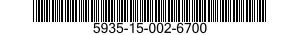 5935-15-002-6700 ADAPTER,SOCKET,PLUG-IN ELECTRONIC COMPONENTS 5935150026700 150026700