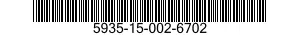 5935-15-002-6702 ADAPTER,SOCKET,PLUG-IN ELECTRONIC COMPONENTS 5935150026702 150026702