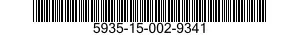 5935-15-002-9341 CONNECTOR,PLUG,ELECTRICAL 5935150029341 150029341