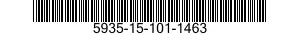 5935-15-101-1463 ZOCCOLO CIRCUITO 5935151011463 151011463