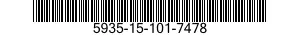 5935-15-101-7478 SGANCIATORE,SPECIAL 5935151017478 151017478