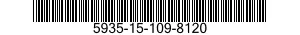 5935-15-109-8120 CONNECTOR,PLUG,ELECTRICAL 5935151098120 151098120