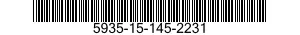 5935-15-145-2231 CONNECTOR,RECEPTACLE,ELECTRICAL 5935151452231 151452231
