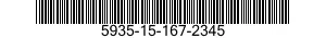 5935-15-167-2345 PRESA PER CONNETTOR 5935151672345 151672345