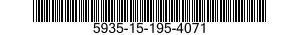 5935-15-195-4071 CONNETTORE BNC A CR 5935151954071 151954071