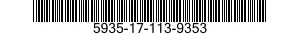 5935-17-113-9353 CONNECTOR,RECEPTACLE,ELECTRICAL 5935171139353 171139353