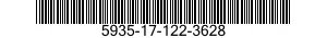 5935-17-122-3628 CONNECTOR,RECEPTACLE,ELECTRICAL 5935171223628 171223628