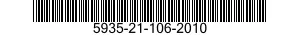 5935-21-106-2010 CONNECTOR,PLUG,ELECTRICAL 5935211062010 211062010