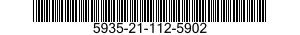 5935-21-112-5902 CONNECTOR,PLUG,ELECTRICAL 5935211125902 211125902