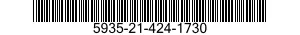 5935-21-424-1730 CONNECTOR,PLUG,ELECTRICAL 5935214241730 214241730