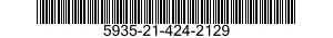 5935-21-424-2129 CONNECTOR,PLUG,ELECTRICAL 5935214242129 214242129
