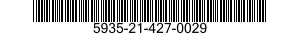 5935-21-427-0029 SOCKET,PLUG-IN ELECTRONIC COMPONENTS 5935214270029 214270029