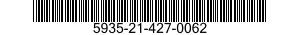 5935-21-427-0062 SOCKET,PLUG-IN ELECTRONIC COMPONENTS 5935214270062 214270062