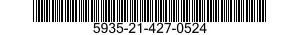 5935-21-427-0524 SOCKET,PLUG-IN ELECTRONIC COMPONENTS 5935214270524 214270524
