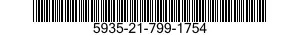 5935-21-799-1754 CONNECTOR,PLUG,ELECTRICAL 5935217991754 217991754