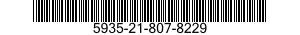 5935-21-807-8229 CONNECTOR,PLUG,ELECTRICAL 5935218078229 218078229