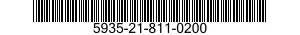 5935-21-811-0200 ADAPTER,CONNECTOR 5935218110200 218110200