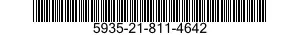 5935-21-811-4642 SOCKET,PLUG-IN ELECTRONIC COMPONENTS 5935218114642 218114642