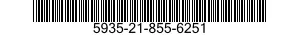 5935-21-855-6251 CONNECTOR,PLUG,ELECTRICAL 5935218556251 218556251
