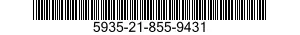 5935-21-855-9431 CONNECTOR,PLUG,ELECTRICAL 5935218559431 218559431