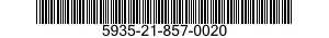 5935-21-857-0020  5935218570020 218570020