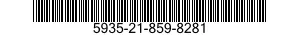 5935-21-859-8281 CONNECTOR,PLUG,ELECTRICAL 5935218598281 218598281