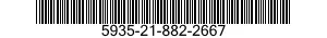 5935-21-882-2667 CONNECTOR,RECEPTACLE,ELECTRICAL 5935218822667 218822667