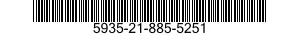 5935-21-885-5251 SOCKET,PLUG-IN ELECTRONIC COMPONENTS 5935218855251 218855251