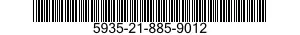 5935-21-885-9012 CONNECTOR,PLUG,ELECTRICAL 5935218859012 218859012