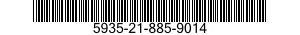 5935-21-885-9014 CONNECTOR,PLUG,ELECTRICAL 5935218859014 218859014