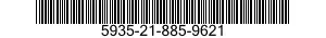 5935-21-885-9621 CONNECTOR,PLUG,ELECTRICAL 5935218859621 218859621