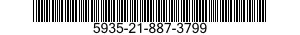 5935-21-887-3799 CONNECTOR,PLUG,ELECTRICAL 5935218873799 218873799