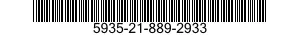 5935-21-889-2933 CONNECTOR,PLUG,ELECTRICAL 5935218892933 218892933