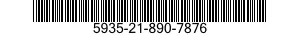 5935-21-890-7876 CONNECTOR,RECEPTACLE,ELECTRICAL 5935218907876 218907876