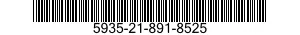 5935-21-891-8525 CONNECTOR,RECEPTACLE,ELECTRICAL 5935218918525 218918525