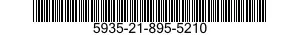 5935-21-895-5210 ADAPTER,CABLE CLAMP TO CONNECTOR 5935218955210 218955210