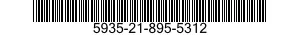 5935-21-895-5312 CONNECTOR,RECEPTACLE,ELECTRICAL 5935218955312 218955312