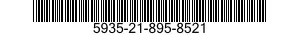 5935-21-895-8521 CONNECTOR,PLUG,ELECTRICAL 5935218958521 218958521