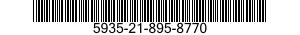 5935-21-895-8770 CONNECTOR,PLUG,ELECTRICAL 5935218958770 218958770