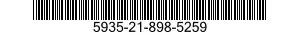 5935-21-898-5259 PLUG,TIP 5935218985259 218985259