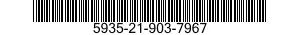 5935-21-903-7967 CONNECTOR,RECEPTACLE,ELECTRICAL 5935219037967 219037967