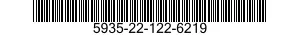 5935-22-122-6219 DUMMY CONNECTOR,PLUG 5935221226219 221226219