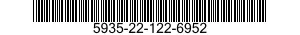 5935-22-122-6952 DUMMY CONNECTOR,PLUG 5935221226952 221226952