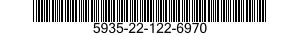 5935-22-122-6970 DUMMY CONNECTOR,PLUG 5935221226970 221226970