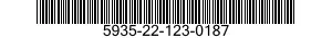 5935-22-123-0187 PCB CONNECTOR 5935221230187 221230187