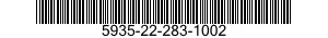 5935-22-283-1002  5935222831002 222831002