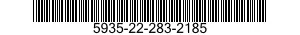 5935-22-283-2185  5935222832185 222832185