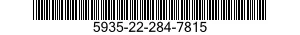 5935-22-284-7815 SOCKET,PLUG-IN ELEC 5935222847815 222847815