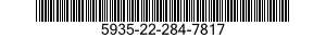 5935-22-284-7817 SOCKET,PLUG-IN ELEC 5935222847817 222847817